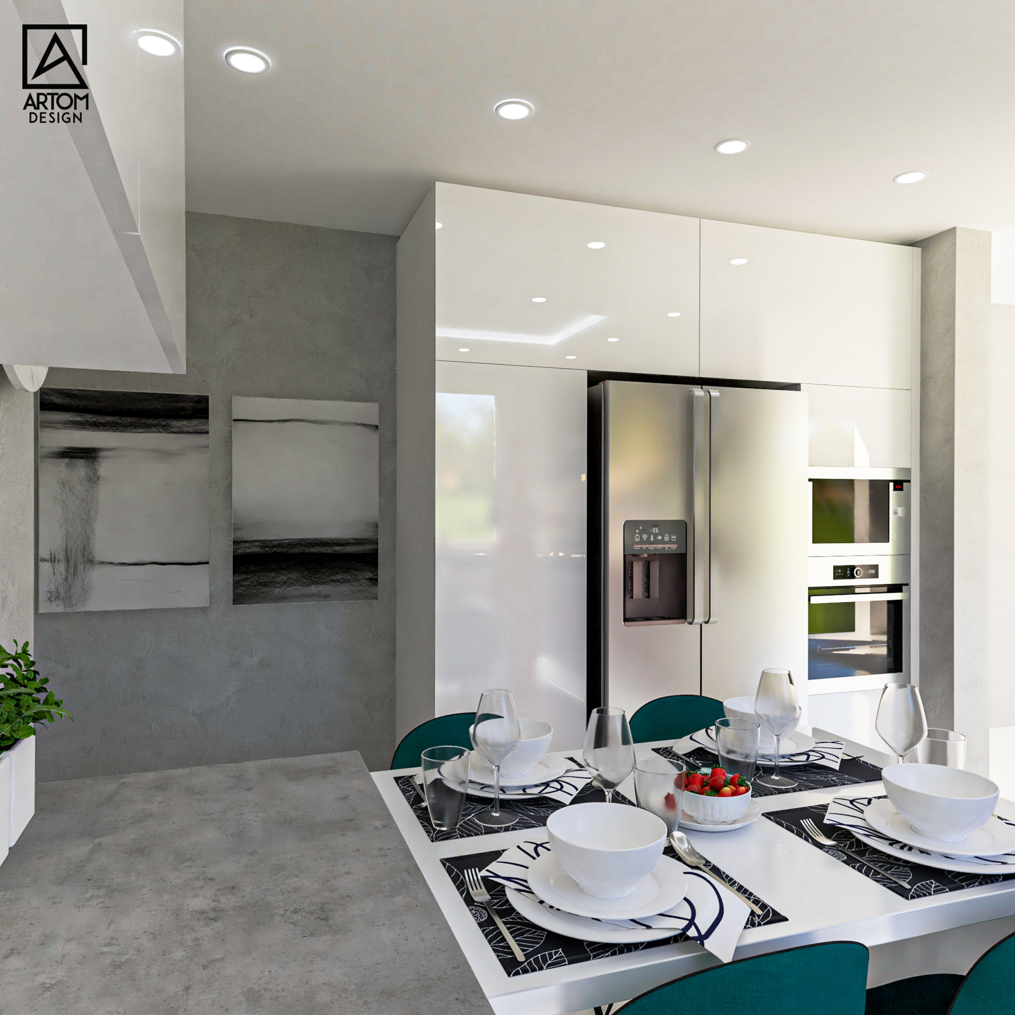 Americka chladnicka s rurou a potravinovou skrinou