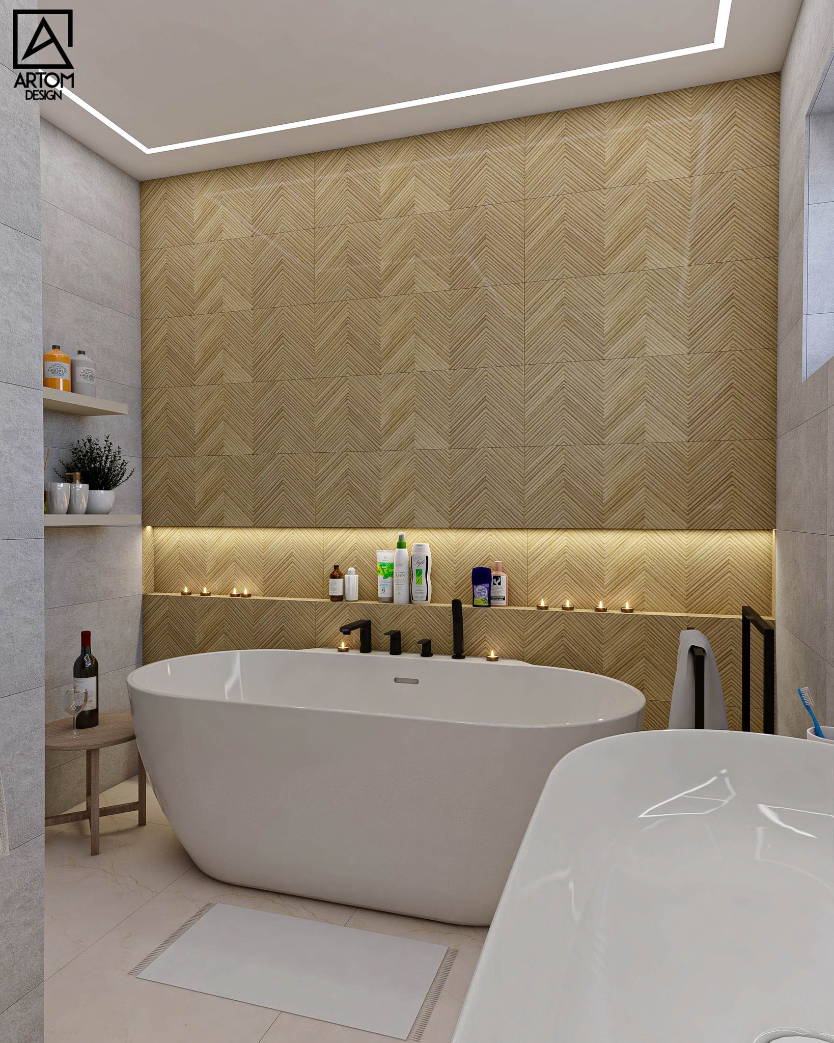 imitacia drevenho obkladu