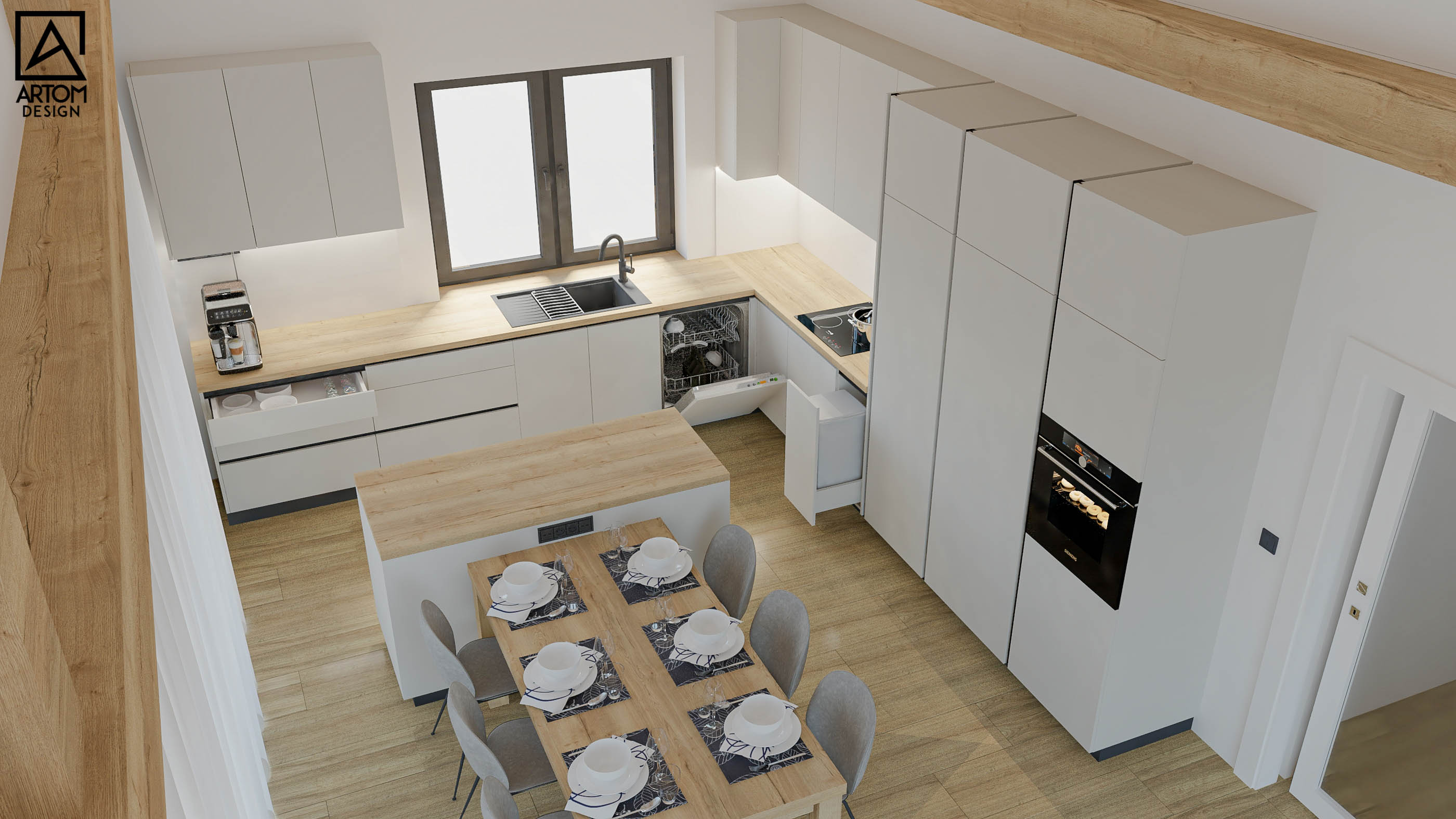 jedalensky stol pri ostrovceku