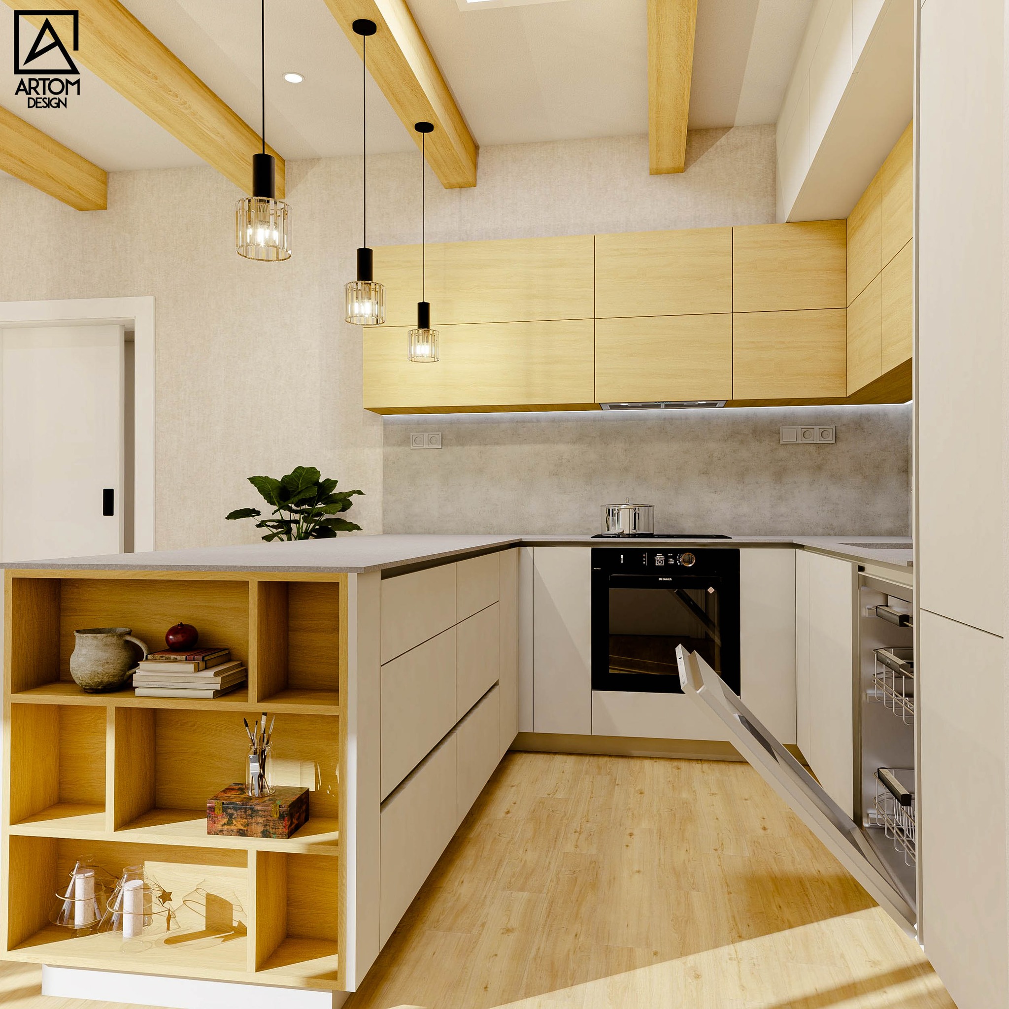 kuchyna priznane tramy 2