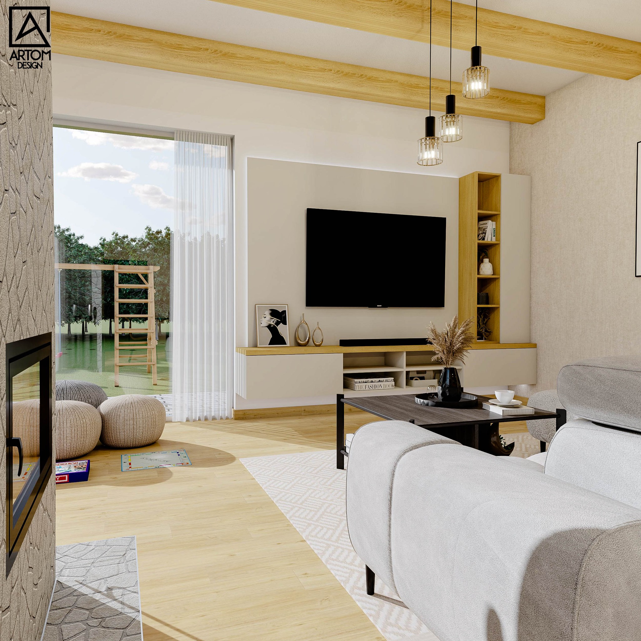 obyvacka priznane tramy 1