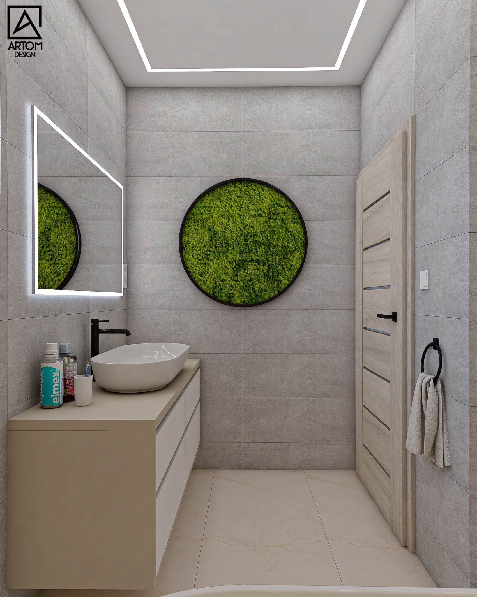 okruhly machovy obraz