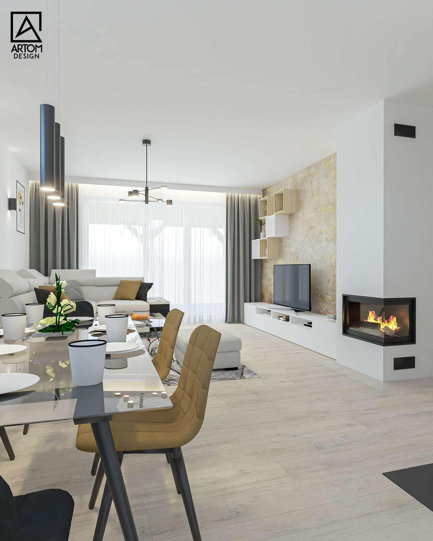 pohlad na obyvaciu izbu