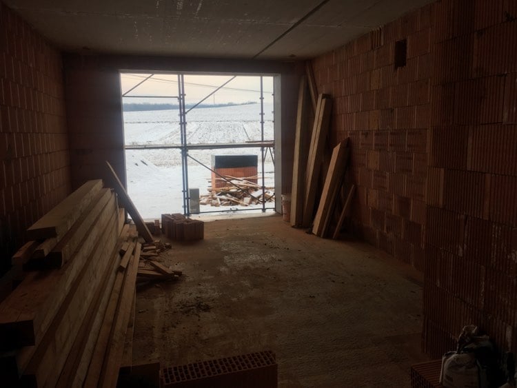 samotna obyvacka pred vizualizaciou